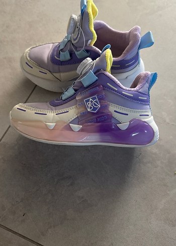 Kız Çocuk Mor Sneakers