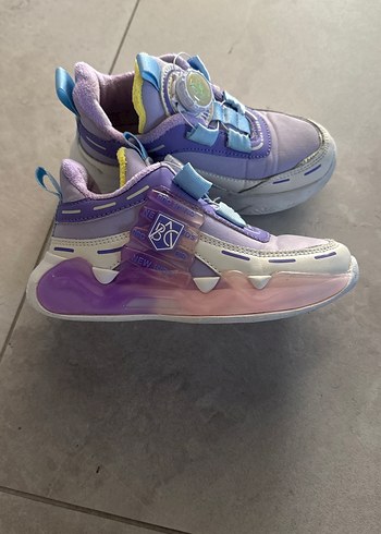 31 Beden Kız Çocuk Mor Sneakers