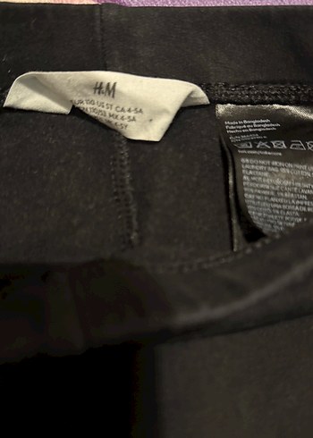 Kız Çocuk Siyah Süet Dar Kesim Tayt - Görsel 5