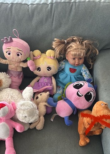  Beden Renk Renkli Peluş Oyuncak