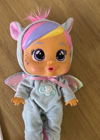 Toy Watch Cry baby Gri Kanatlı Bebek Oyuncak