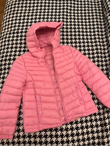 Zara Pembe Kız Çocuk Mont