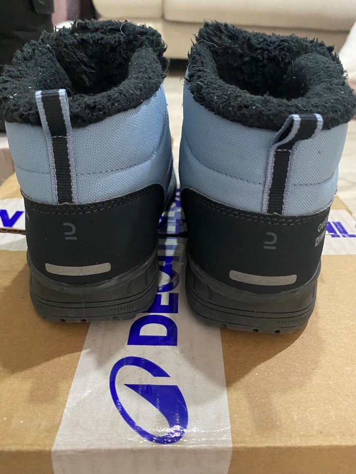 Koyu Mavi Erkek Çocuk Cırtlı Bot - Görsel 2