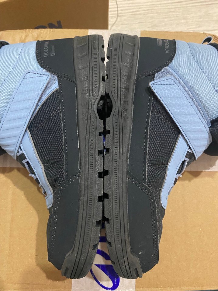 Koyu Mavi Erkek Çocuk Cırtlı Bot - Görsel 4