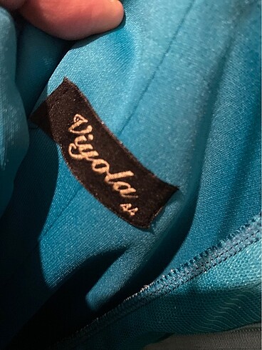 Tül simli abiye - Görsel 6