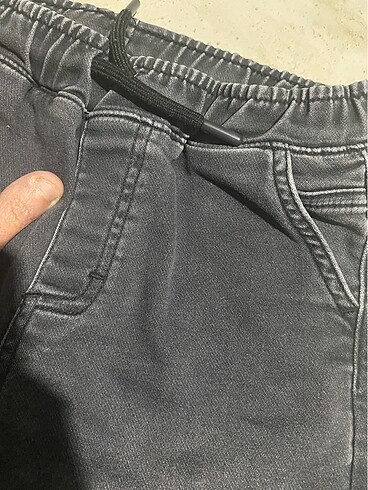 LCW Kot jean şort - Görsel 6