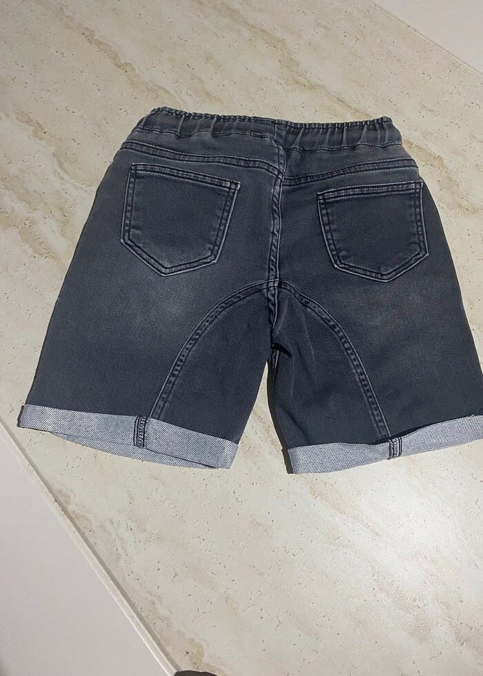 LCW Kot jean şort - Görsel 4