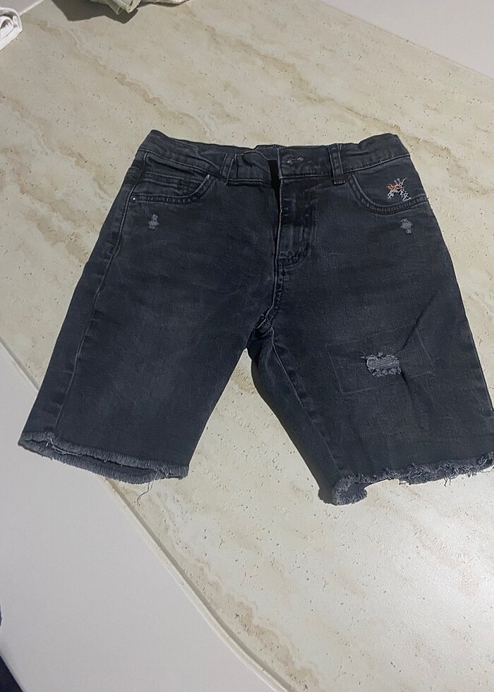 LCW kot jean şort - Görsel 4