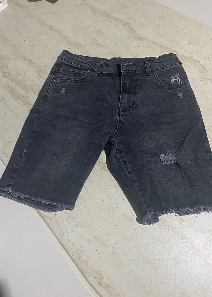 LCW kot jean şort - Görsel 3