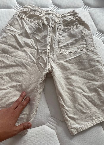 LCW krem Keten Erkek Çocuk Şortu - Görsel 4