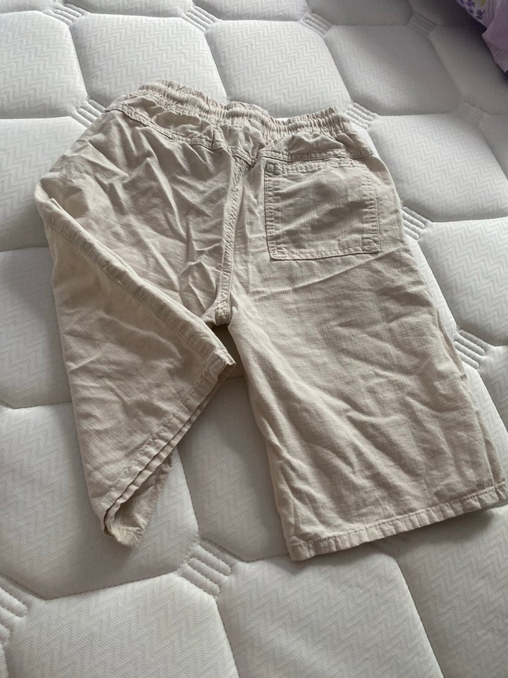 LCW krem Keten Erkek Çocuk Şortu - Görsel 2