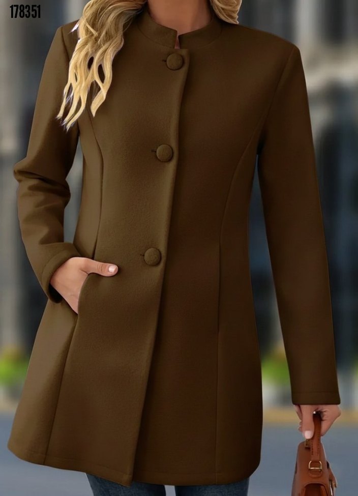 İLAN NO M 3 BAYANLARA KAŞE KUMAŞ DÜĞMELİ KABANLAR - Görsel 4