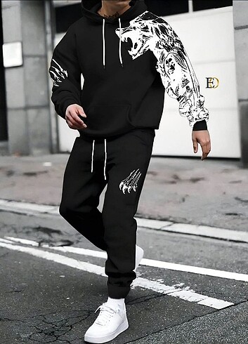 İLAN NO K E 12H ERKEK 3-İPLİK KUMAŞ İKİLİ TAKIMLAR S M L XL XXL - Görsel 3