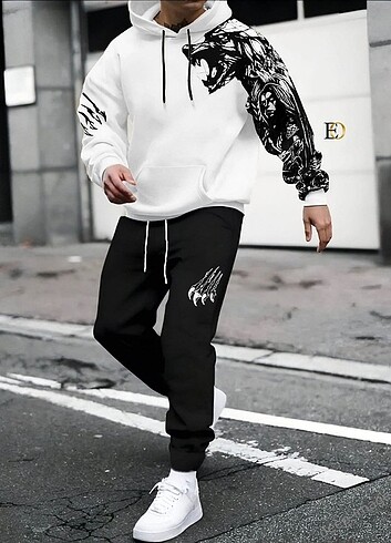 İLAN NO K E 12H ERKEK 3-İPLİK KUMAŞ İKİLİ TAKIMLAR S M L XL XXL - Görsel 4