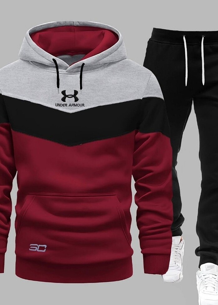 İLAN NO K E 21H ERKEK UNDER ARMOUR 2 Lİ TAKIMLAR S M L XL XXL - Görsel 5