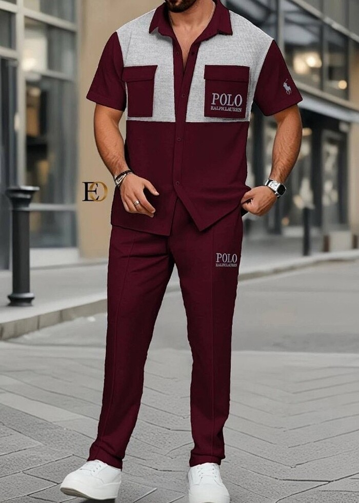 İLAN NO Y E 13 H ERKEK 2 İPLİK PAMUKLU KUMAŞ POLO 2 Lİ TAKIMLAR - Görsel 3