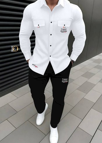 İLAN NO K E 26 H ERKEK TOMMY HILFIGER PAMUKLU KUMAŞ TAKIMLAR