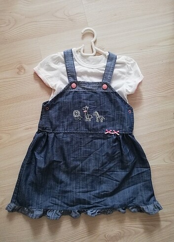 E bebek hellobaby kot elbise takım