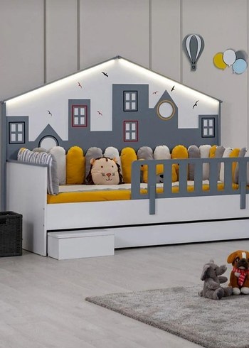 Led ışıklı montessori başlık