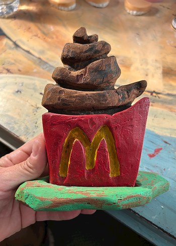 Tasarımcı McDonalds Cupcake Tütsülük