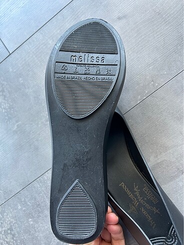38 Beden siyah Renk Vivienne Westwood Melissa Ayakkabı