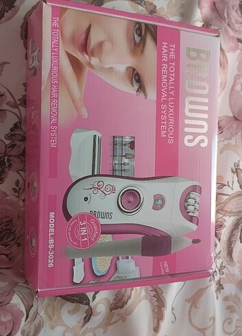 Braun Epilasyon aleti ve manikür pedikür seti 