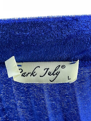 l Beden mavi Renk PreLoved Midi Etek %70 İndirimli.
