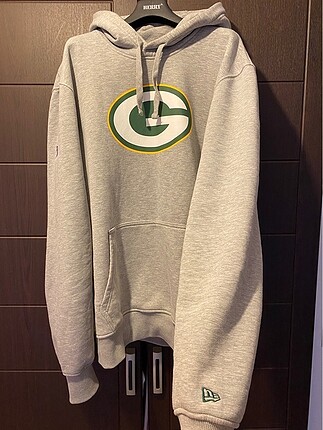 NewEra NFL Erkek Team Apparel Green Bay Packers Oversize Sweatsh