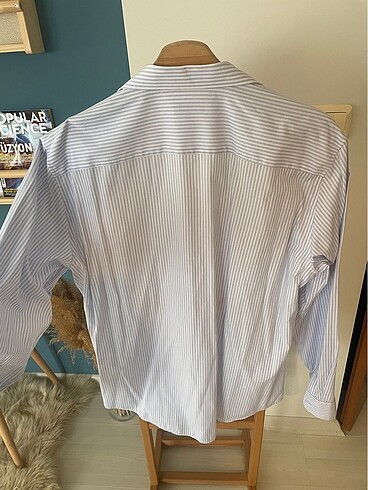 3xl Beden çeşitli Renk Taylor&Wright Premium Çizgili Gömlek