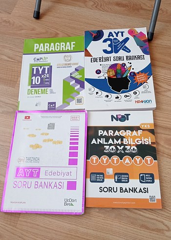 YKS Edebiyat ve Paragraf Soru Bankası Seti