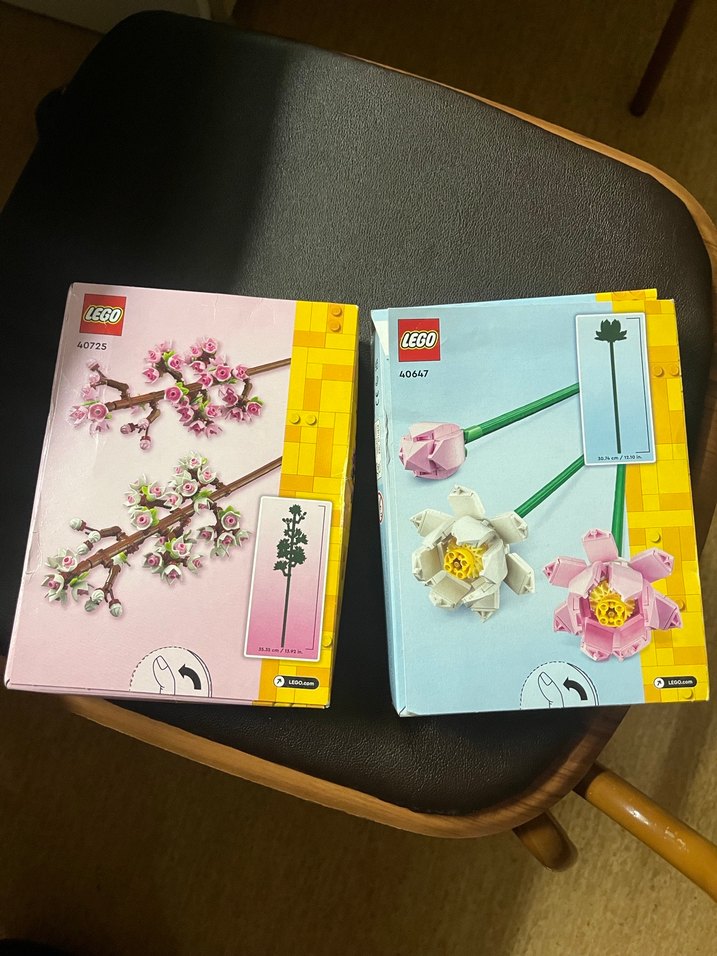 LEGO Pastel Pembe Çiçek Setleri - Görsel 2