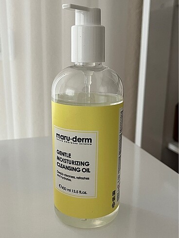 Maru derm yağ bazlı temizleyici