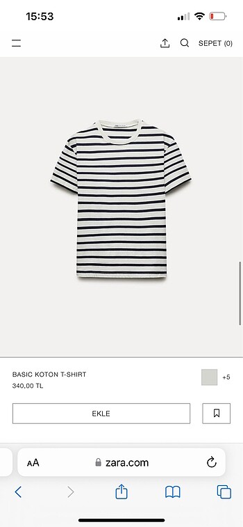 Zara Zara tshirt