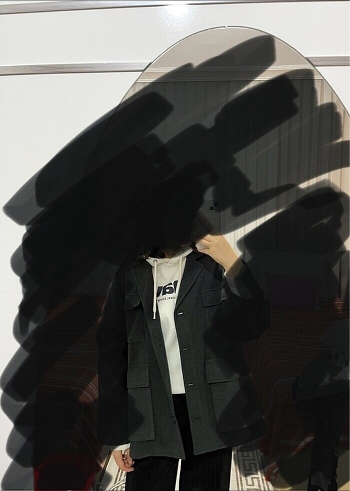 MAVİ marka beyaz sweatshirt - Görsel 3