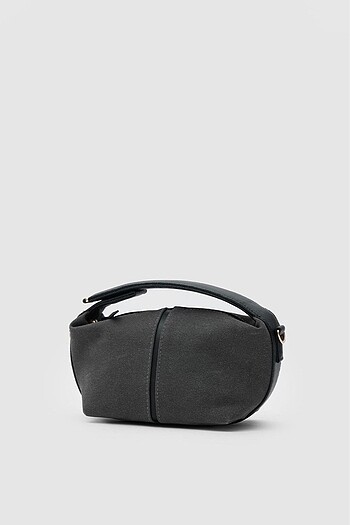 Stradivarius Antrasit/Gri Çanta