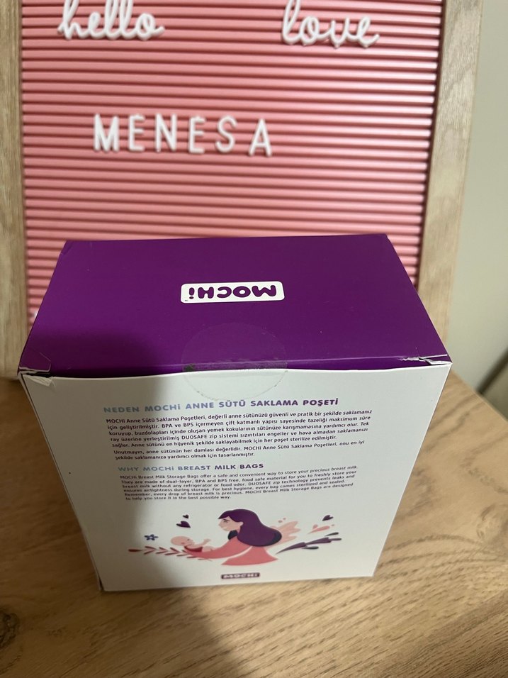 Mochi Anne Sütü Saklama Poşeti 50 Adet - Görsel 3