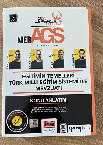 MEB AGS Eğitim Temelleri Konu Anlatımı ve Soru Bankası