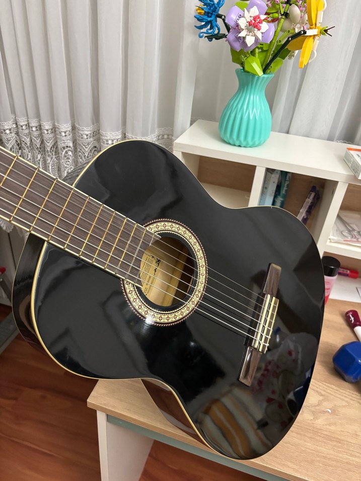 Rodriguez Siyah Klasik Gitar - Görsel 2