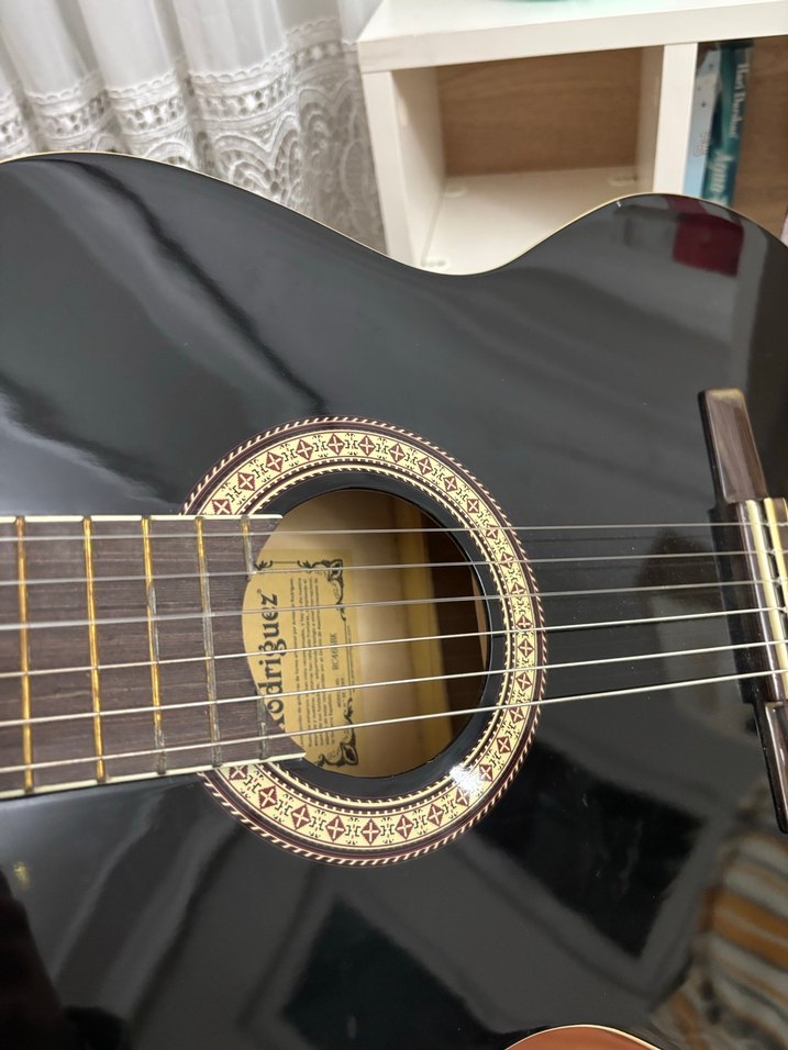 Rodriguez Siyah Klasik Gitar - Görsel 3