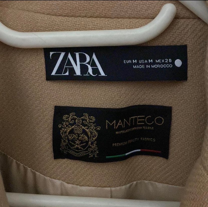 Düğmeli Camel Rengi Kaban - Görsel 4