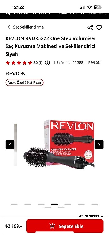 Revlon Revlon saç şekillendirici