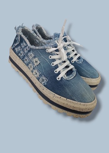 Mavi Denim Platform Spor Ayakkabı