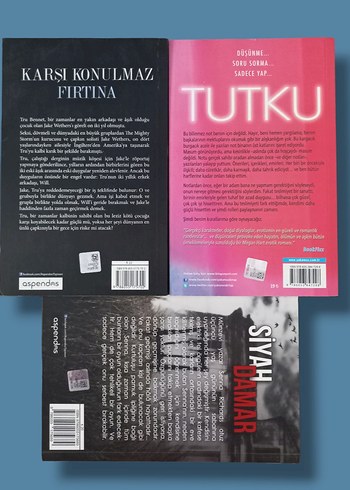 Tutku | Karşı Konulmaz Fırtına | Siyah Damar Roman Seti