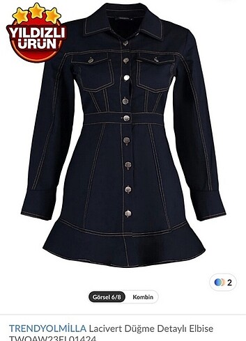 Trendyol milla jean elbise