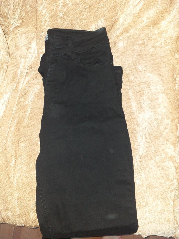 Kadın Siyah Mom Jean - Görsel 3