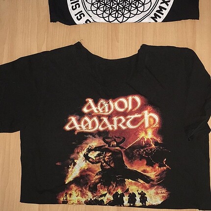 AMON AMARTH grup tisortu metal viking metal punk rock goth alter