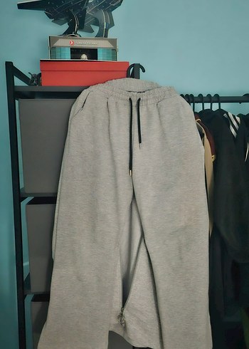 m Beden Gri sweatshirt hırka ve eşofman