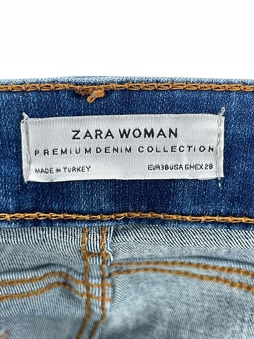38 Beden mavi Renk Zara Jean / Kot %70 İndirimli.