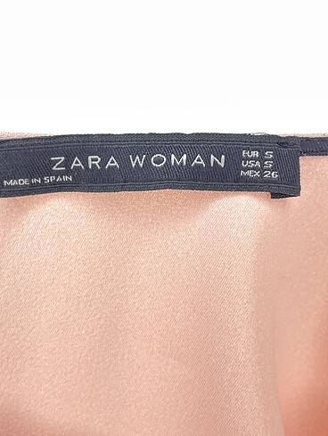 s Beden pembe Renk Zara Bluz %70 İndirimli.