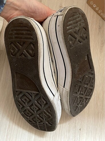 37,5 Beden Platformlu converse